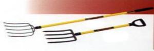 barn fork (top)  garden fork (lower)